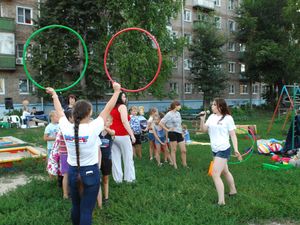Жители улицы Чехова приняли активное участие в празднике двора
