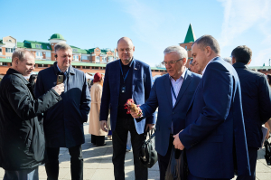 В рамках первого дня рабочей программы 79-го заседания Совета законодателей ПФО ознакомились с опытом сельхозпроизводства в Республике Марий Эл