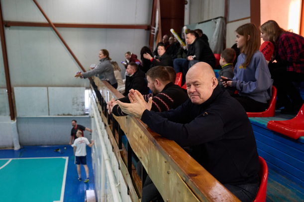 Поддержал команду Законодательного Собрания Пензенской области на соревнованиях по мини-футболу