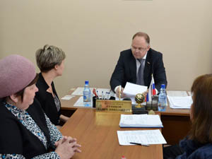 На выездном приеме региональной приемной Медведева