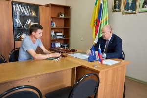 Прием в региональной общественной приемной Партии «Единая Россия».