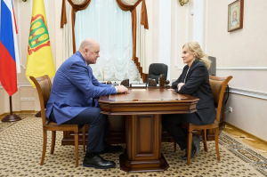 Рабочая встреча с заместителем Руководителя Аппарата Правительства РФ Ольгой Владимировной Кривонос