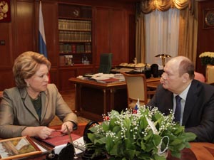 Валентина Матвиенко положительно отозвалась об опыте Пензенской области