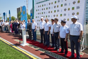 Открытие нового ФОКа построенного в рамках федерального проекта «Спорт – норма жизни» Нацпроекта «Демография»