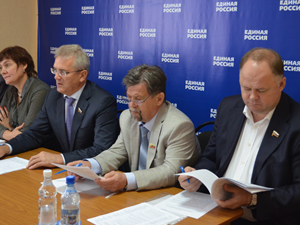 Заседание политсовета «Единой России»