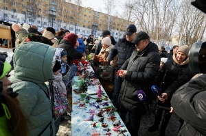 На территории школы № 47 Железнодорожного района города Пензы состоялся народный праздник «Широкая Масленица»