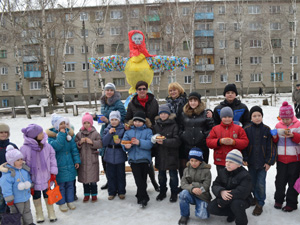Масленица на улице Пролетарской