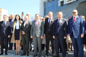 Торжественное мероприятие, посвящённое 77-ой годовщине Победы советского народа в Великой Отечественной войне.