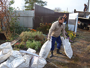 Оказана помощь погорельцам