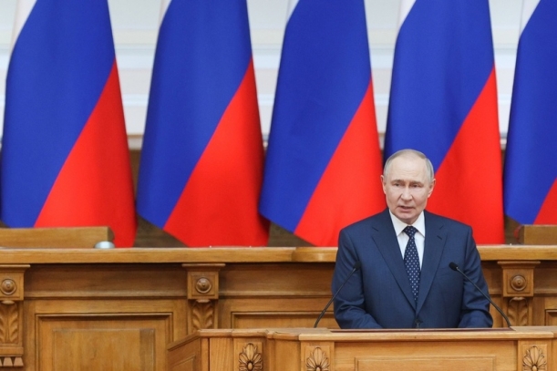 Традиционная встреча Президента России Владимира Владимировича Путина с законодателями РФ состоялась в Таврическом дворце