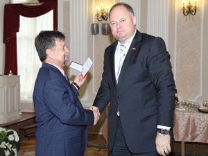 Вадим Супиков награжден медалью «В память 350-летия г.Пензы»