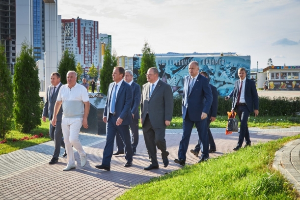 Открытие юнармейских военно-патриотических сборов ПФО «Гвардеец»