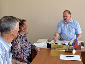 Вадим Супиков провел очередной прием граждан