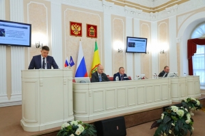 Принял участие в заседании фракции «Единая Россия» в Законодательном Собрании Пензенской области под председательством Сергея Николаевича Мельникова