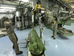 В Пензенской области к концу 2015 года завершат уничтожение химоружия