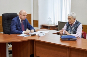 Провел прием граждан в общественной приемной Законодательного Собрания Пензенской области.