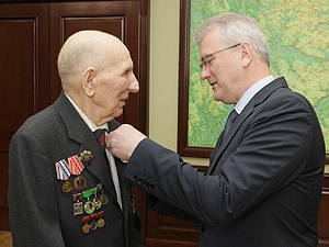 Бывший директор парка культуры и отдыха им.В.Г.Белинского Иван Балалаев отмечен знаком «Во славу земли Пензенской»