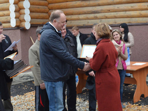 В микрорайоне ГПЗ состоялась акция «Подарим сквер микрорайону»