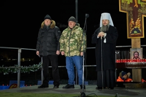 Празднование Великого православного праздника Крещения Господня в первом избирательном округе города Пензы