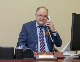 Вадим Супиков поздравил ветеранов Великой Отечественной войны с наступающим Днем великой Победы