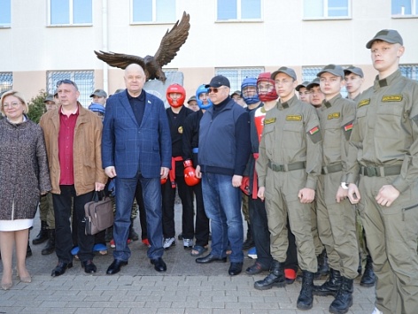 В рамках Дней Пензенской области в Республике Беларусь бойцы отряда содействия полиции «Тигр» совместно с белорусскими молодёжными дружинами встретились на базе ОМОН