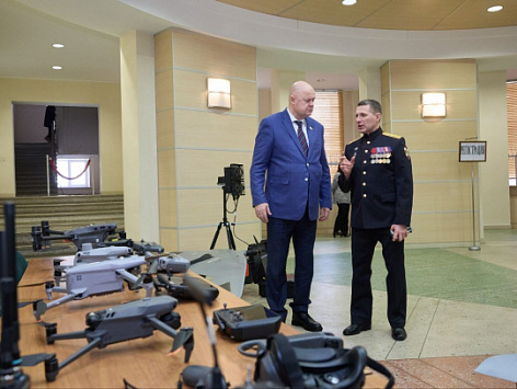 Поздравил бойцов и ветеранов СОБР «Агат» с 33-летием со дня образования подразделения