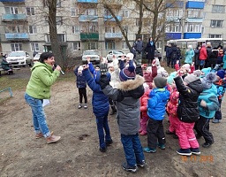 Праздник двора в Железнодорожном районе