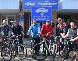 Многие пензенцы сегодня приехали на работу на велосипедах