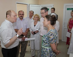 Губернатор принял участие в открытии амбулатории врача общей практики в Пензе