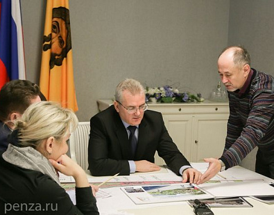 Губернатор призвал к активному решению вопросов по реконструкции набережной Суры