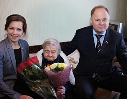 Жительнице Пензы Прасковье Васильевне Денисовой исполнилось 105 лет