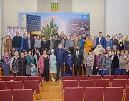 Вадим Супиков поздравил членов Совета общественности Железнодорожного района с Новым годом
