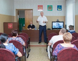 Встреча с депутатами Собрания Представителей Сосновоборского района
