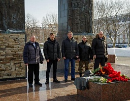 Вадим Супиков почтил память воинов-интернационалистов