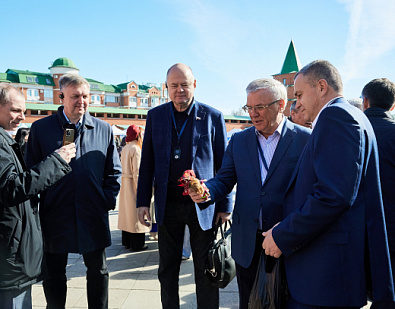В рамках первого дня рабочей программы 79-го заседания Совета законодателей ПФО ознакомились с опытом сельхозпроизводства в Республике Марий Эл