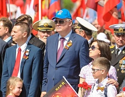 Вадим Супиков принял участие в праздновании Дня Победы  