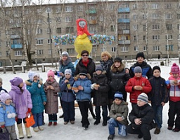 Масленица на улице Пролетарской