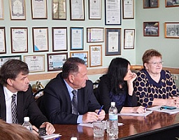 Выездное заседание администрации и совета директоров Железнодорожного района