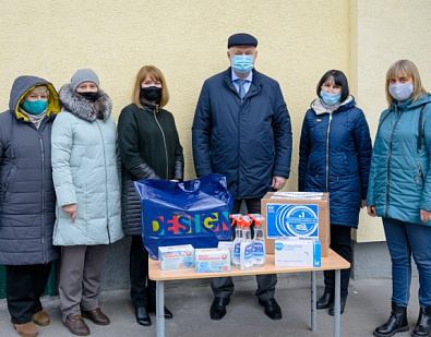 Работникам Центра социальной помощи Железнодорожного района переданы СИЗы