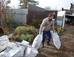 Оказана помощь погорельцам