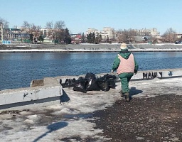 Избирательный округ № 1 приводят в порядок после зимы