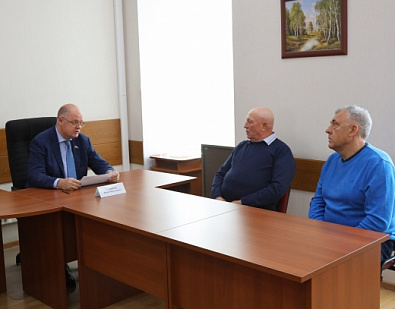 Личный прием граждан в Законодательном Собрании Пензенской области.