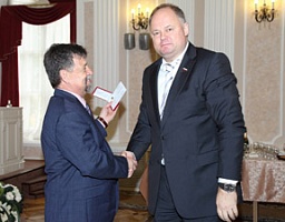 Вадим Супиков награжден медалью «В память 350-летия г.Пензы»