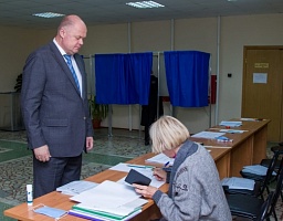 Вадим Супиков проголосовал на выборах депутатов Законодательного Собрания Пензенской области