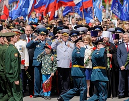 Вадим Супиков принял участие в праздничных мероприятиях в честь Дня Победы