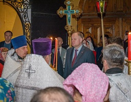 Православные христиане встретили светлый праздник Пасхи