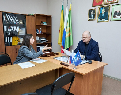 Прием жителей в общественной приёмной