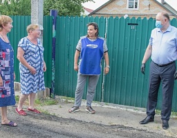 Улицы частного сектора в Железнодорожном районе продолжают преображаться