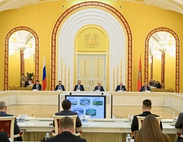 Пленарное заседание Совета законодателей Приволжского федерального округа в Оренбурге