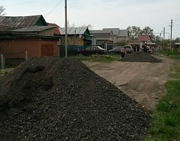 В избирательном округе № 1 начался ямочный ремонт дорог